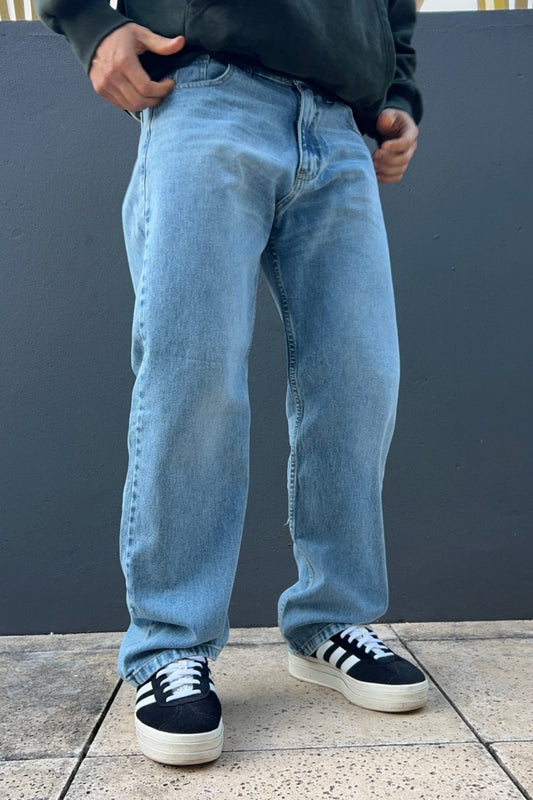 Baggy Liso Kansas Celeste