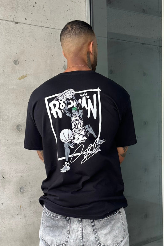 Remera Rodman Negro