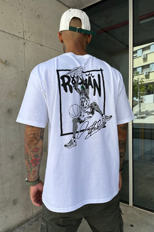 Remera Rodman Blanco