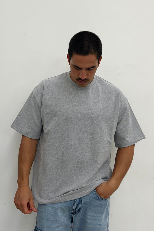 Remera Lisa Ajax Gris