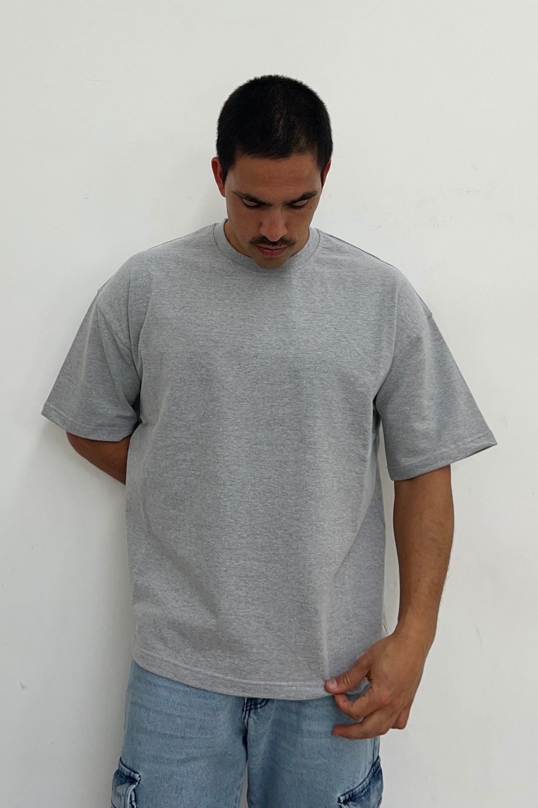 Remera Lisa Ajax Gris