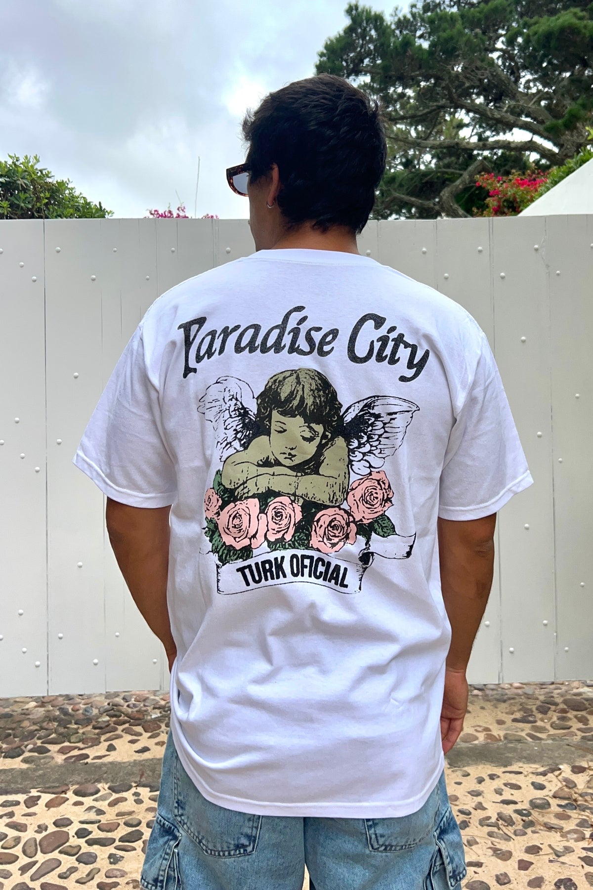Remera Paradise Blanco