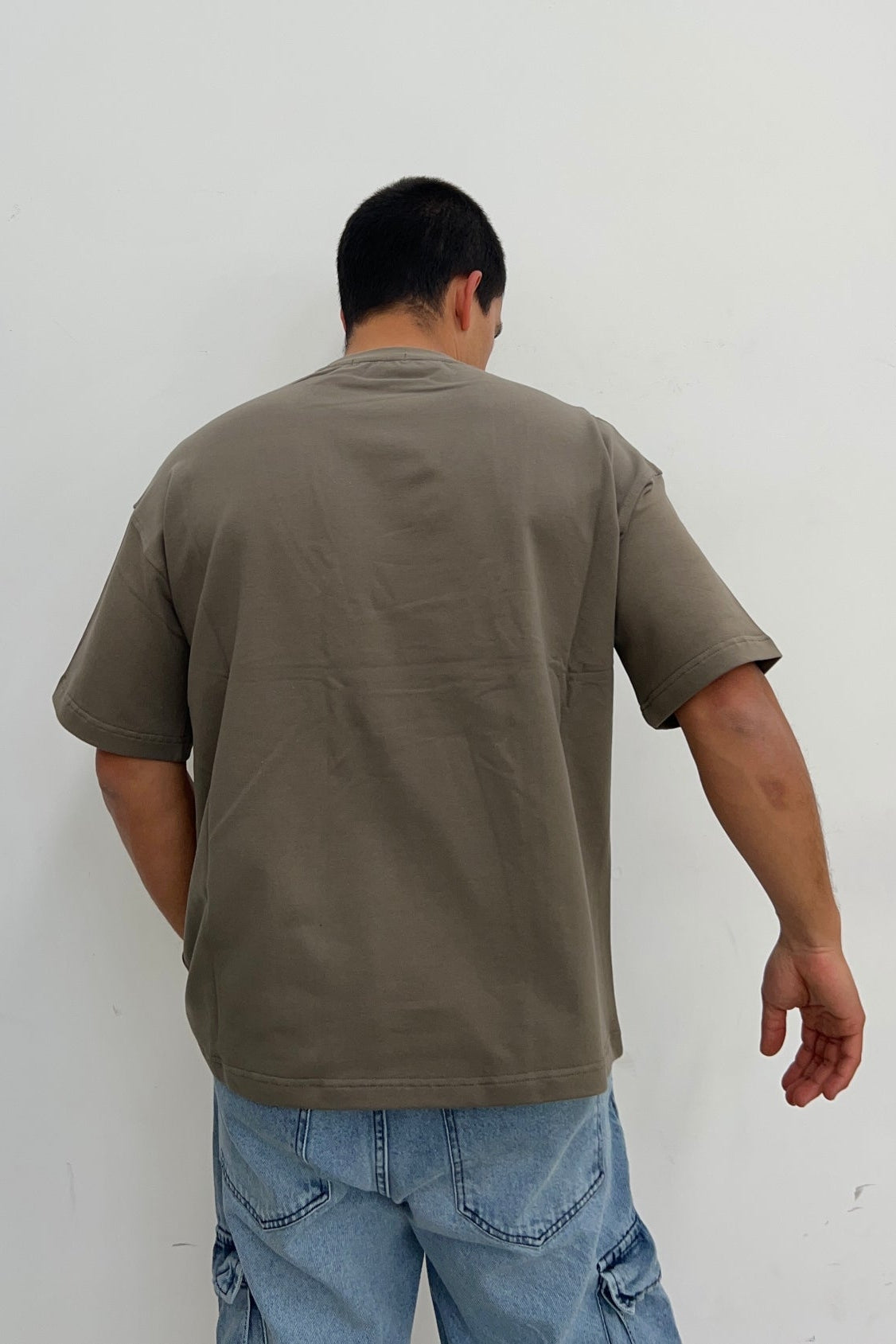 Remera Lisa Ajax Verde Oliva