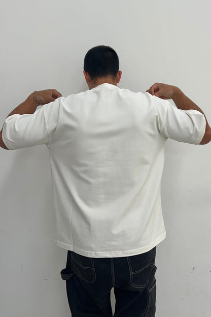 Remera Lisa Ajax Blanco