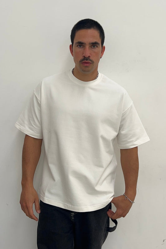 Remera Lisa Ajax Blanco