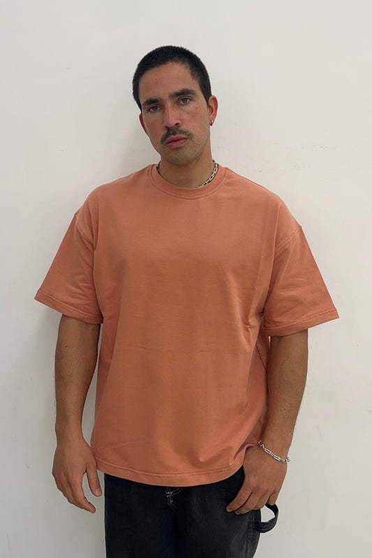 Remera Lisa Ajax Terracota