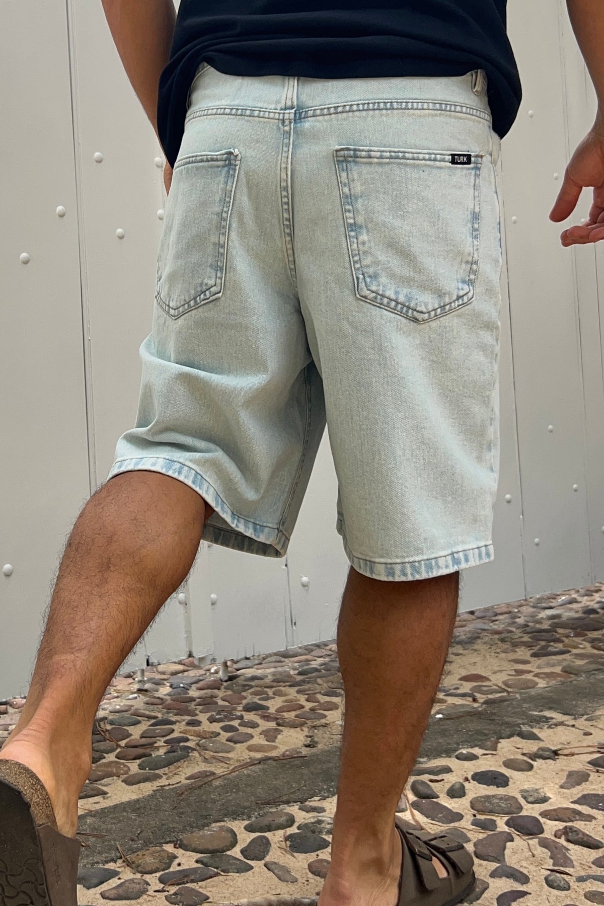 Bermuda Baggy Lisa Manchester Cel Claro