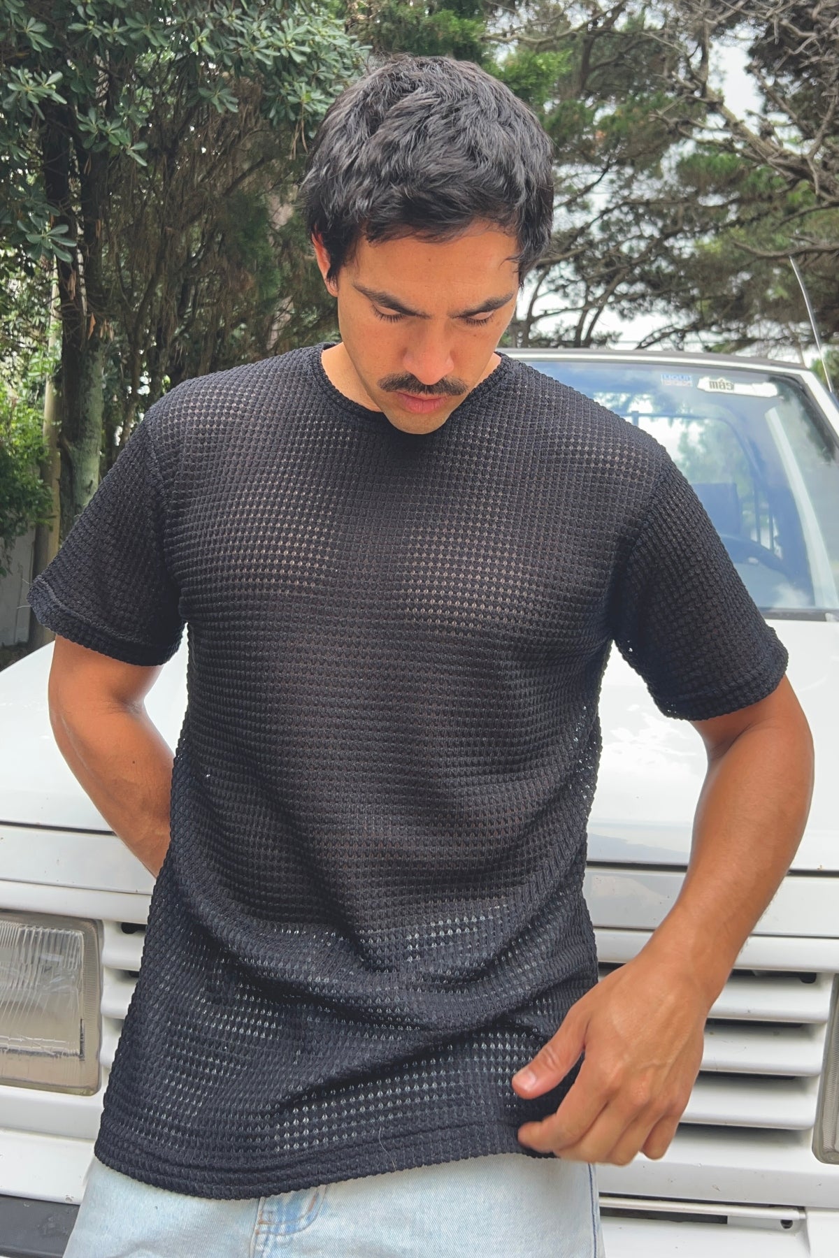 Remera Tejida Venecia Negro