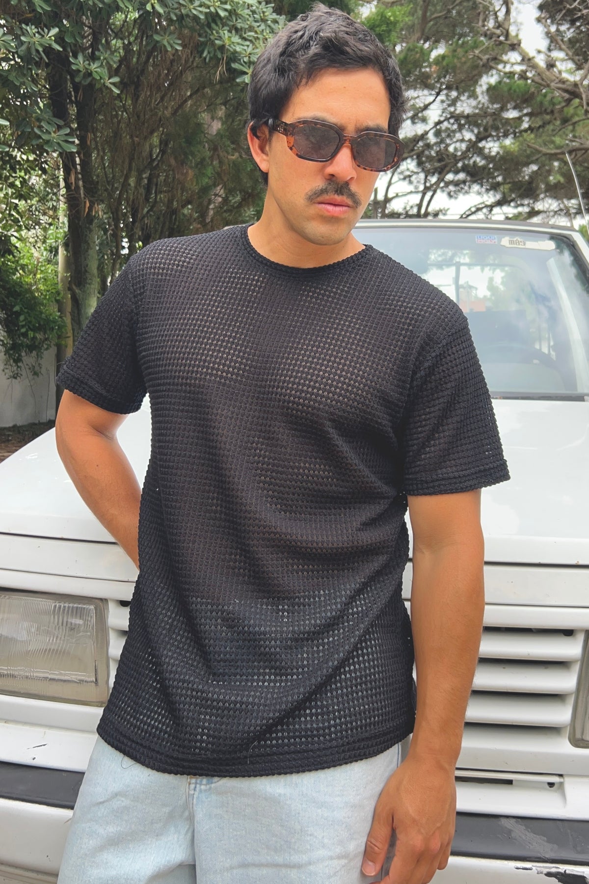 Remera Tejida Venecia Negro