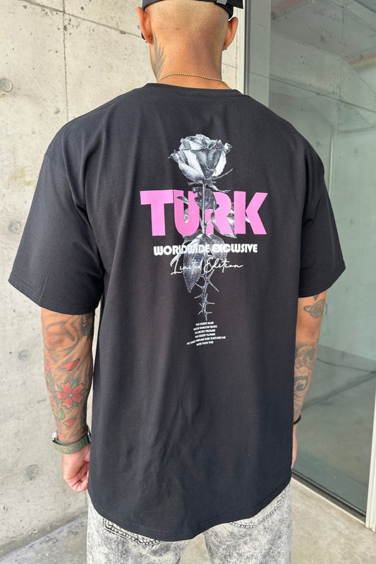 Remera Rose Negro
