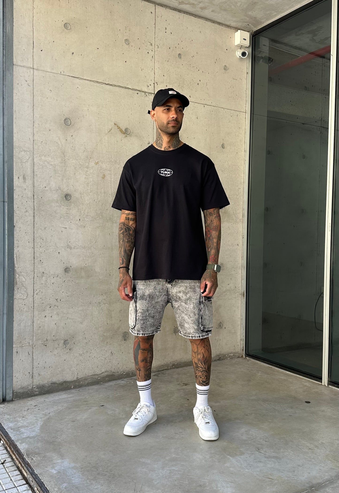 Remera Fearless Negro