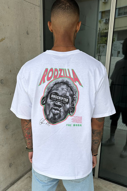 Remera Rodzilla Blanco