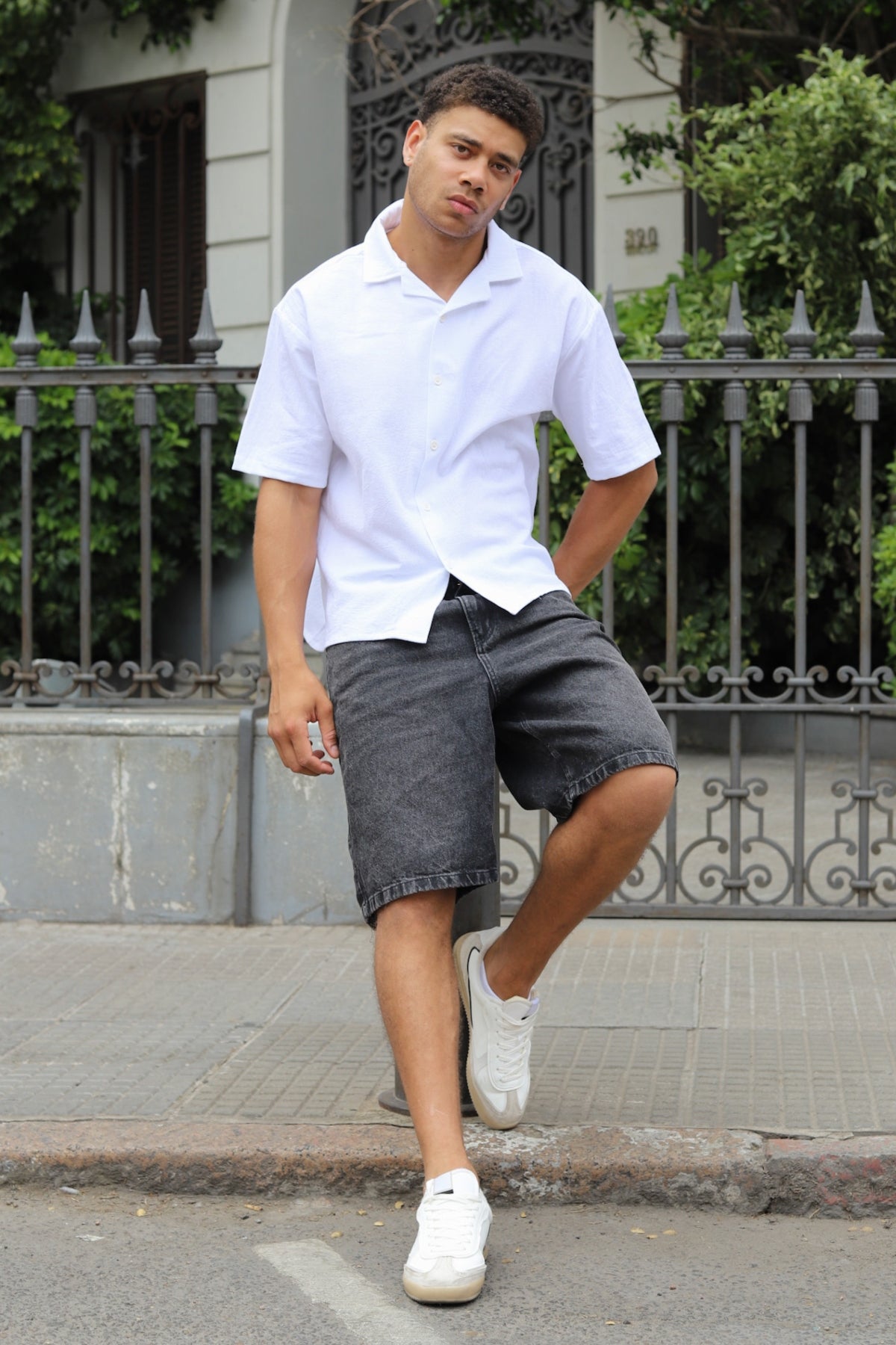 Camisa Lino Toscana Blanco