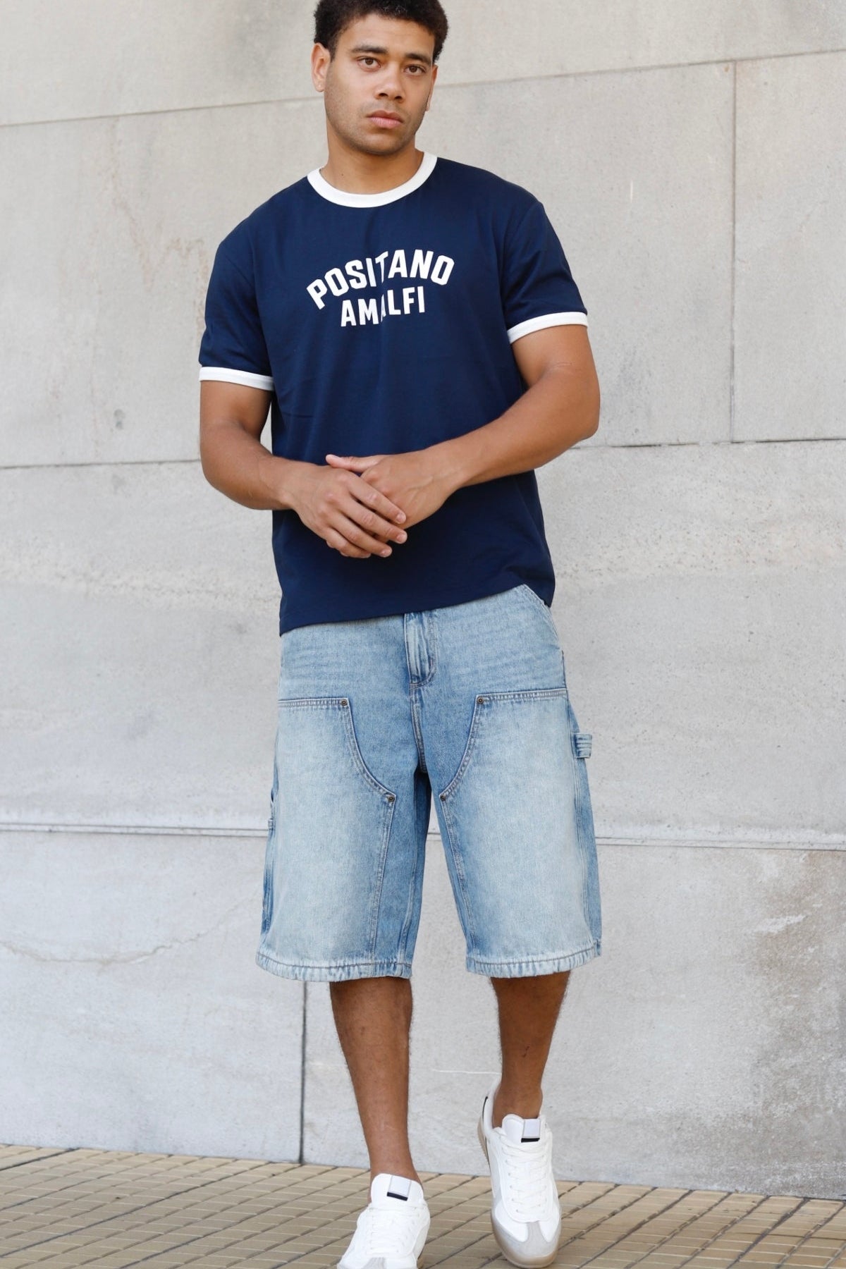 Bermuda Super Baggy Macba Celeste