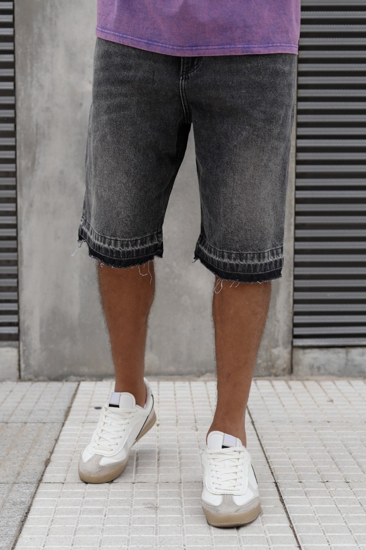 Bermuda Baggy Liberty Gris Oscuro