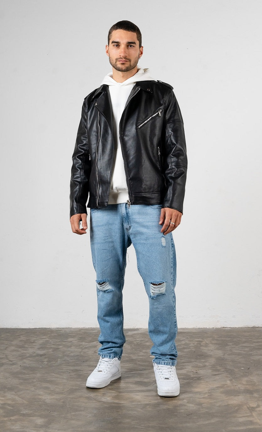 Campera Cuero Munich