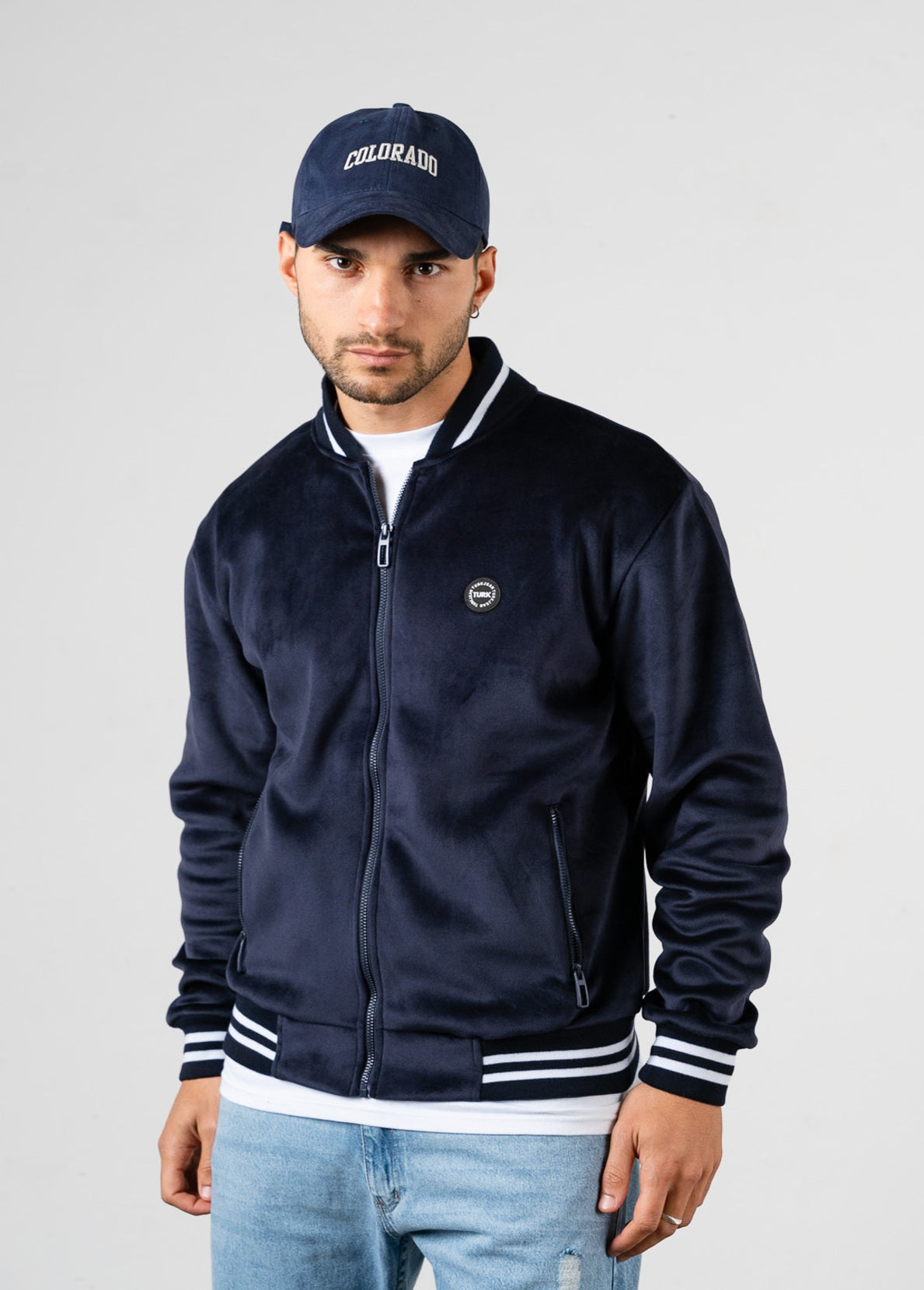 Campera Plush Denver Azul