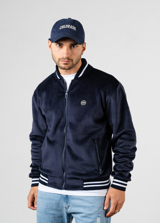 Campera Plush Denver Azul