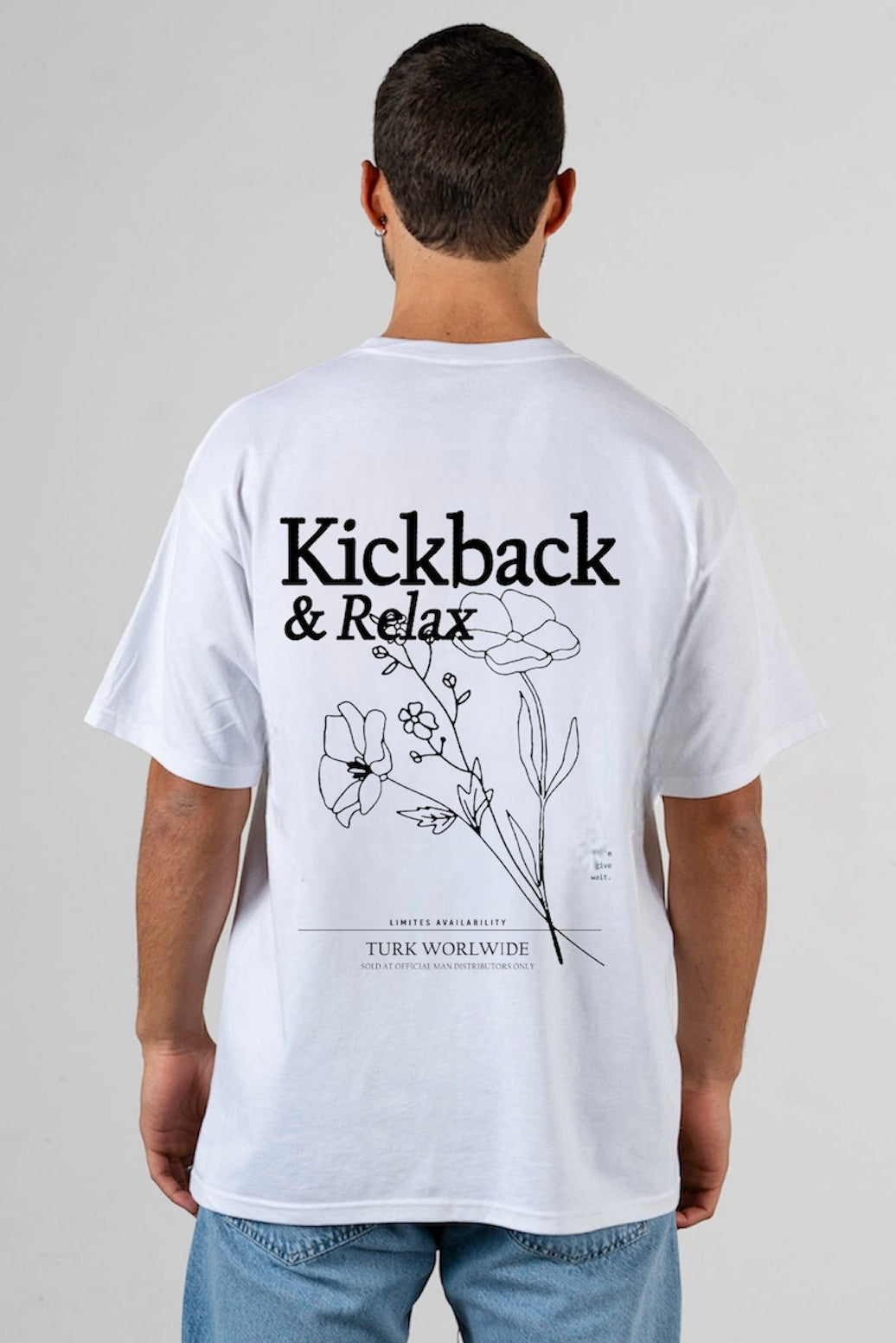 Remera Flowers Blanco