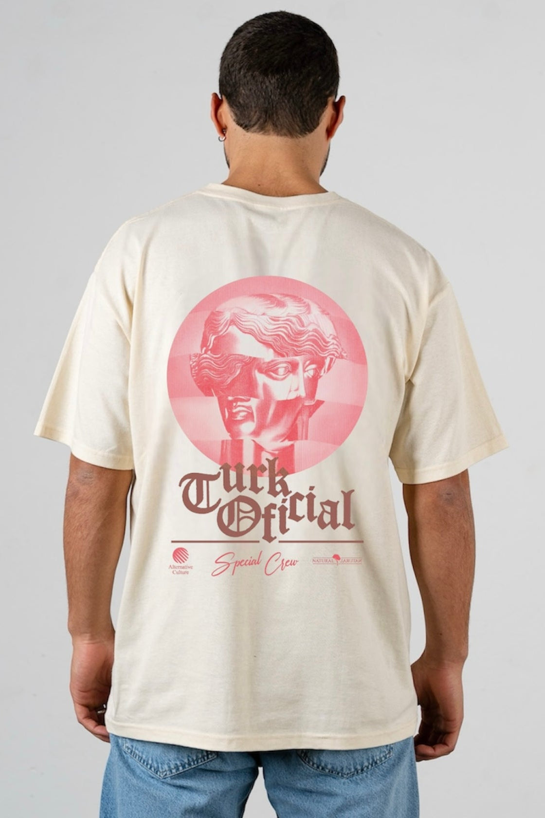 Remera Culture Beige