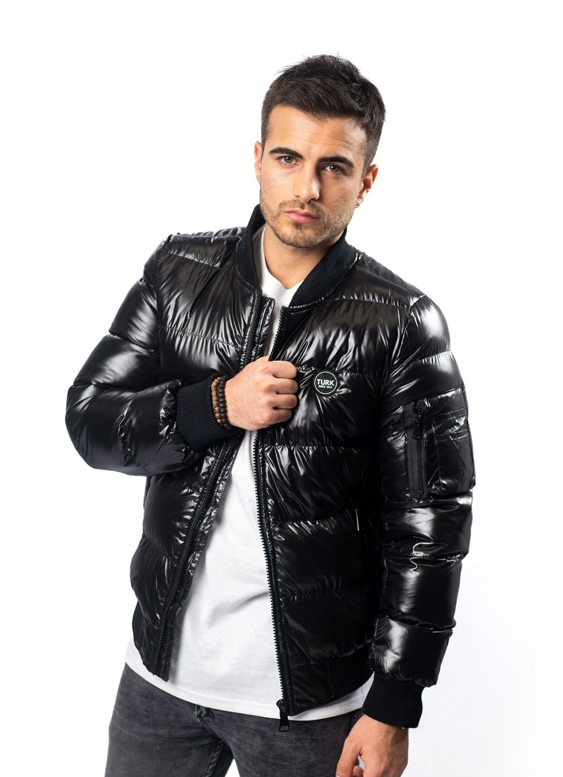 Campera Nylon Toscana Negro