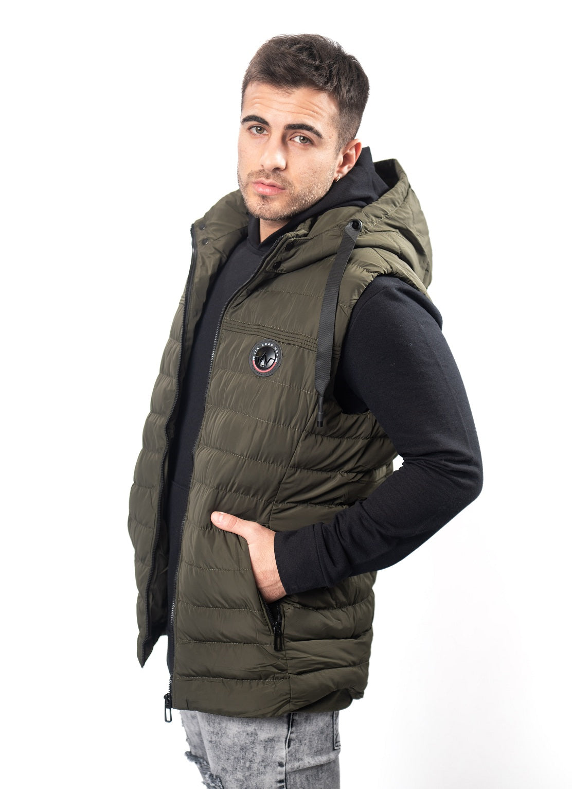 Chaleco Nylon Halan Verde