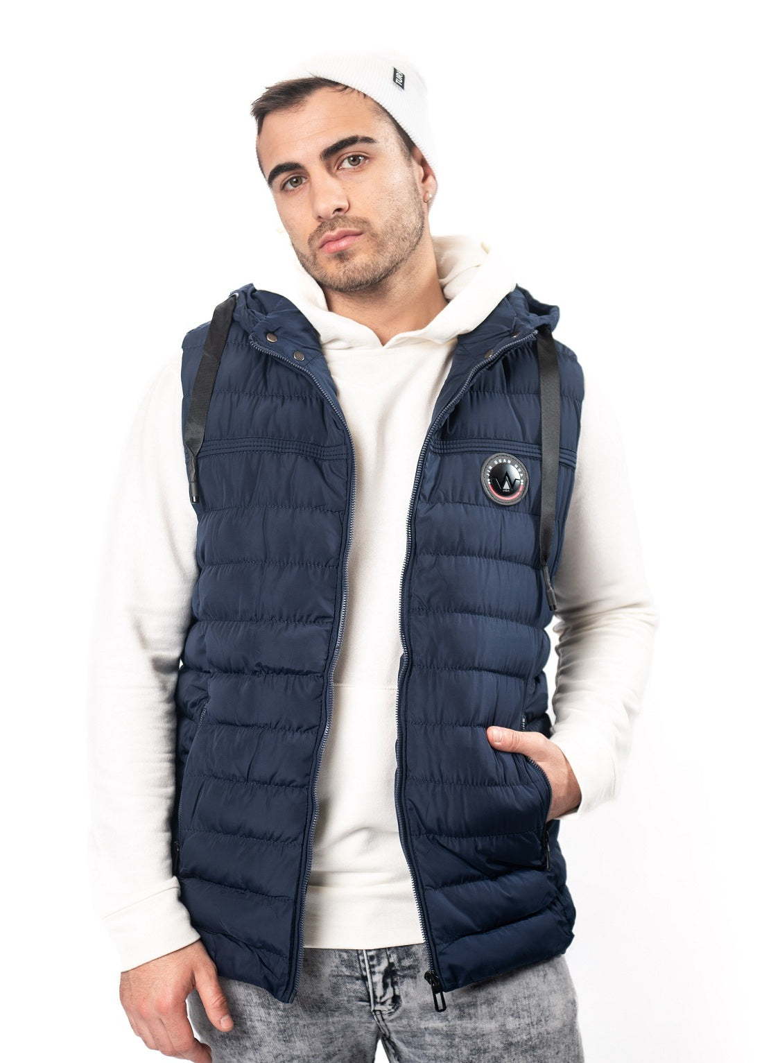 Chaleco Nylon Halan Azul