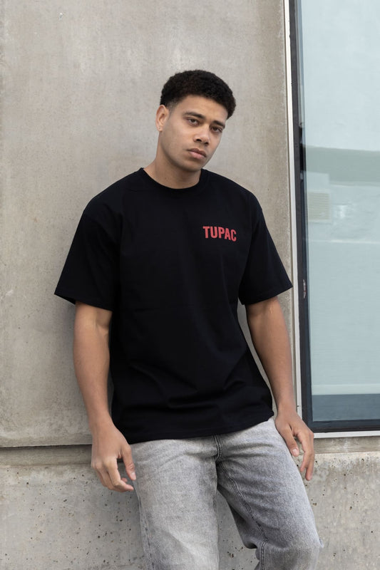 Remera Tupac Negro