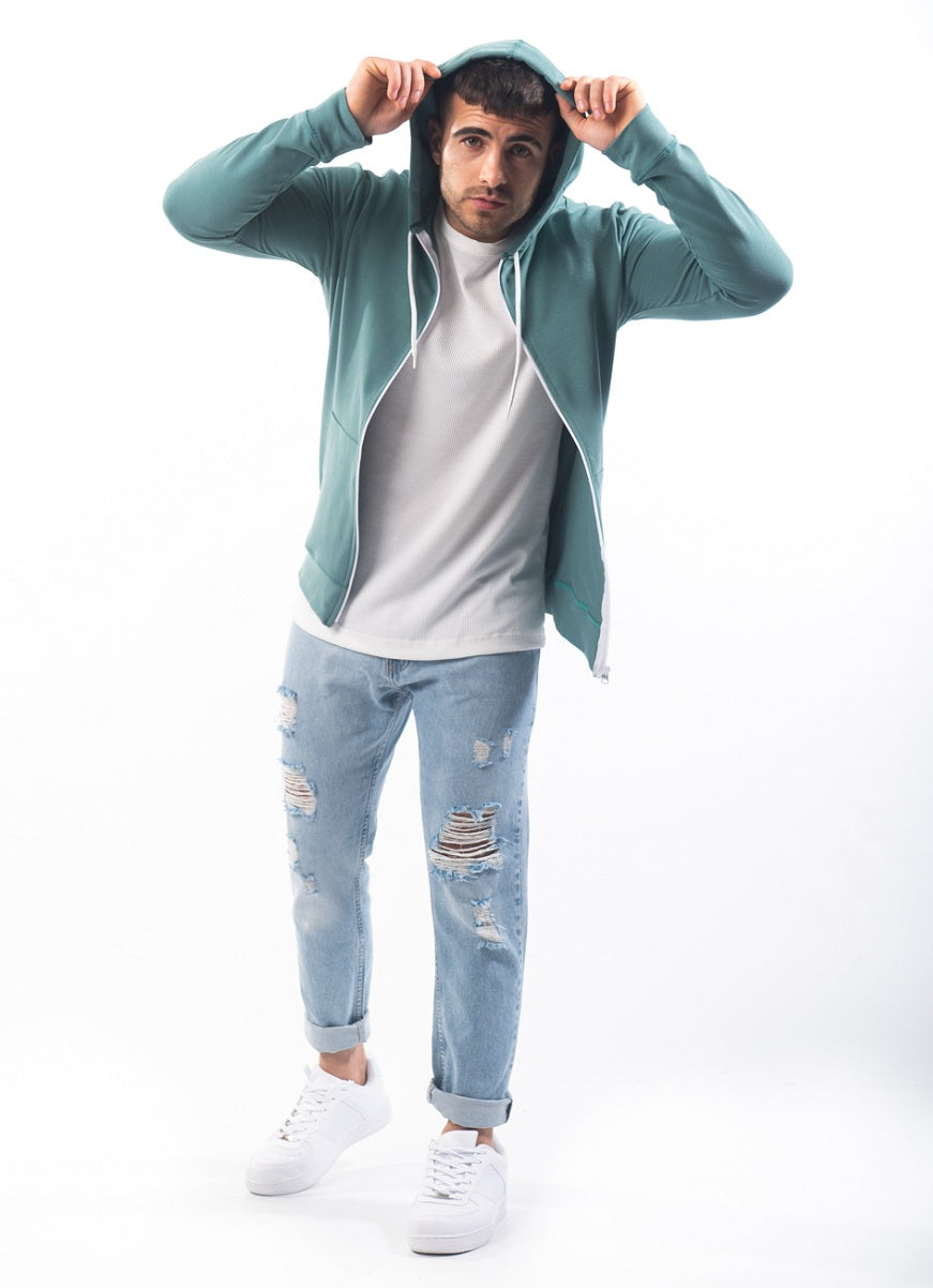 Campera Deportiva Sunset Verde