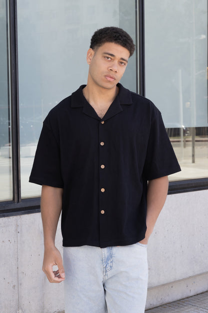 Camisa Mallorca Negro
