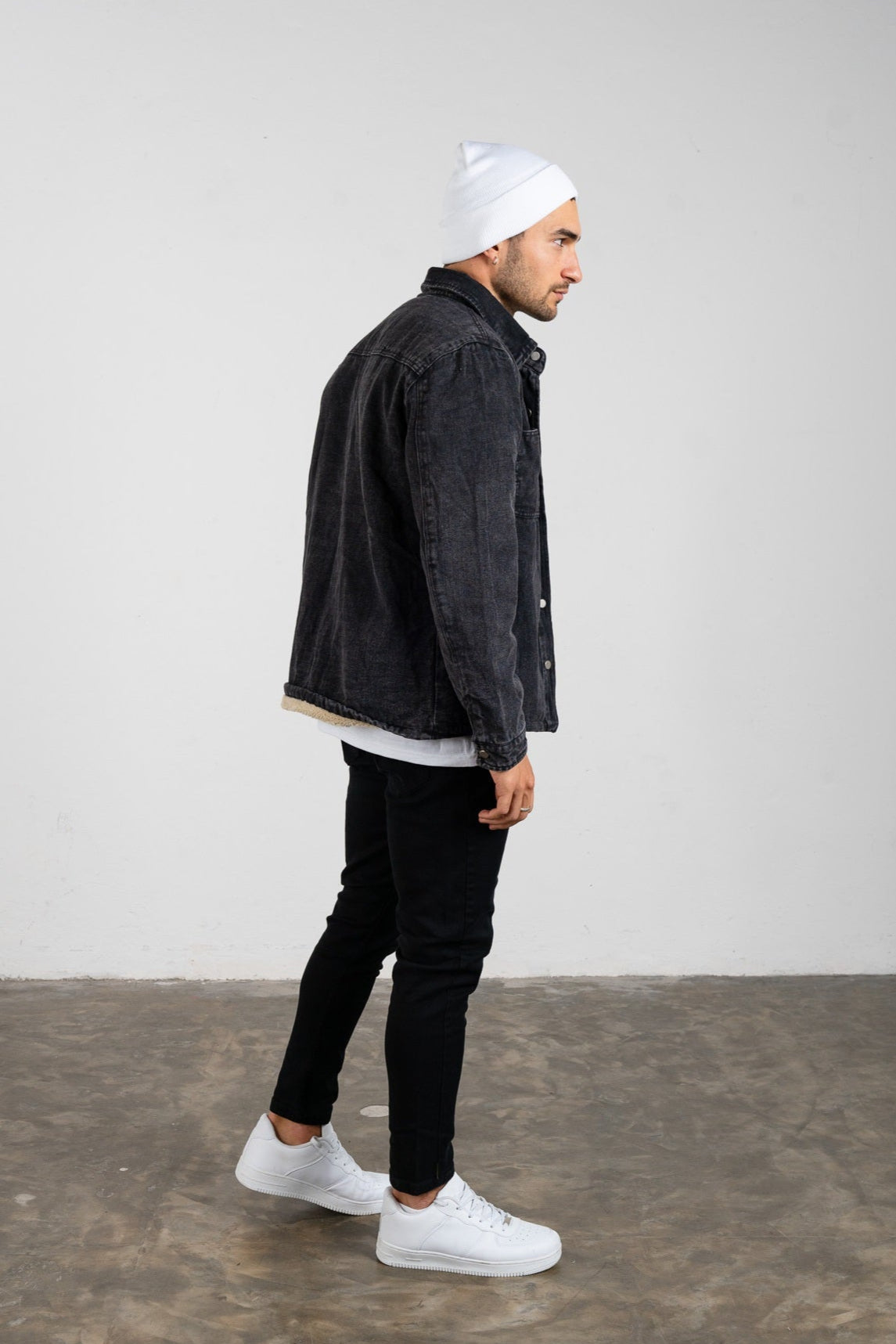 Chaqueta Jean Lucca Negro