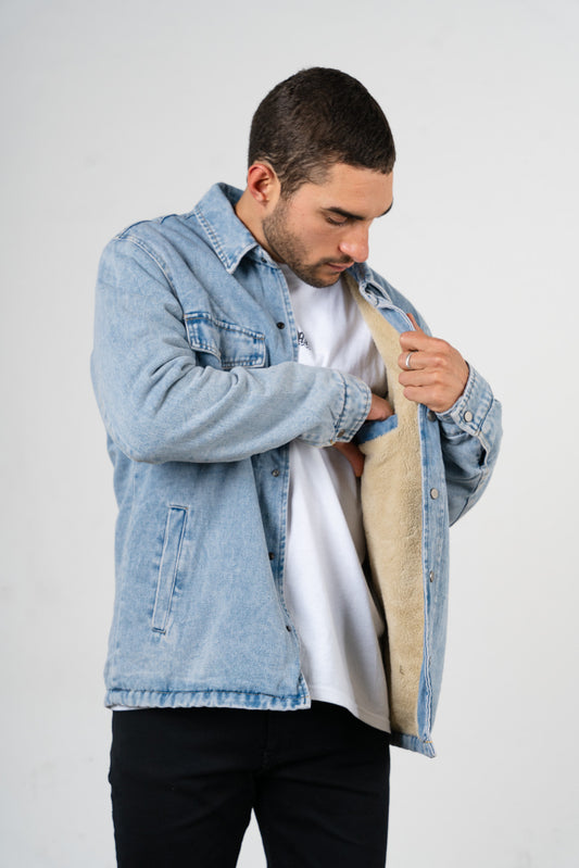 Chaqueta Jean Lucca Celeste