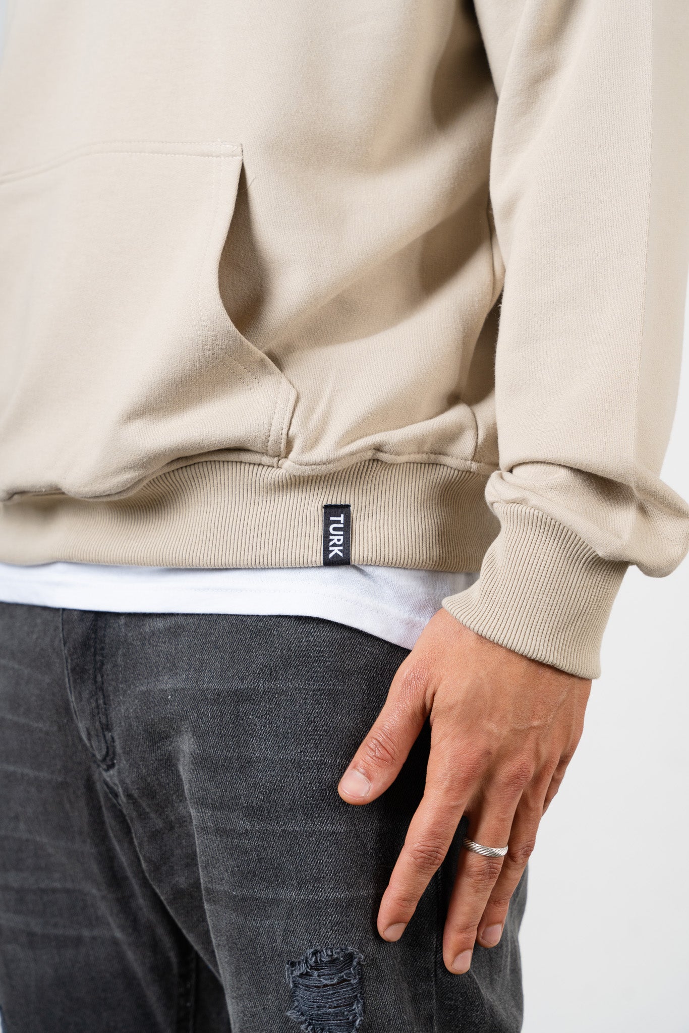 Canguro Liso Over Beige