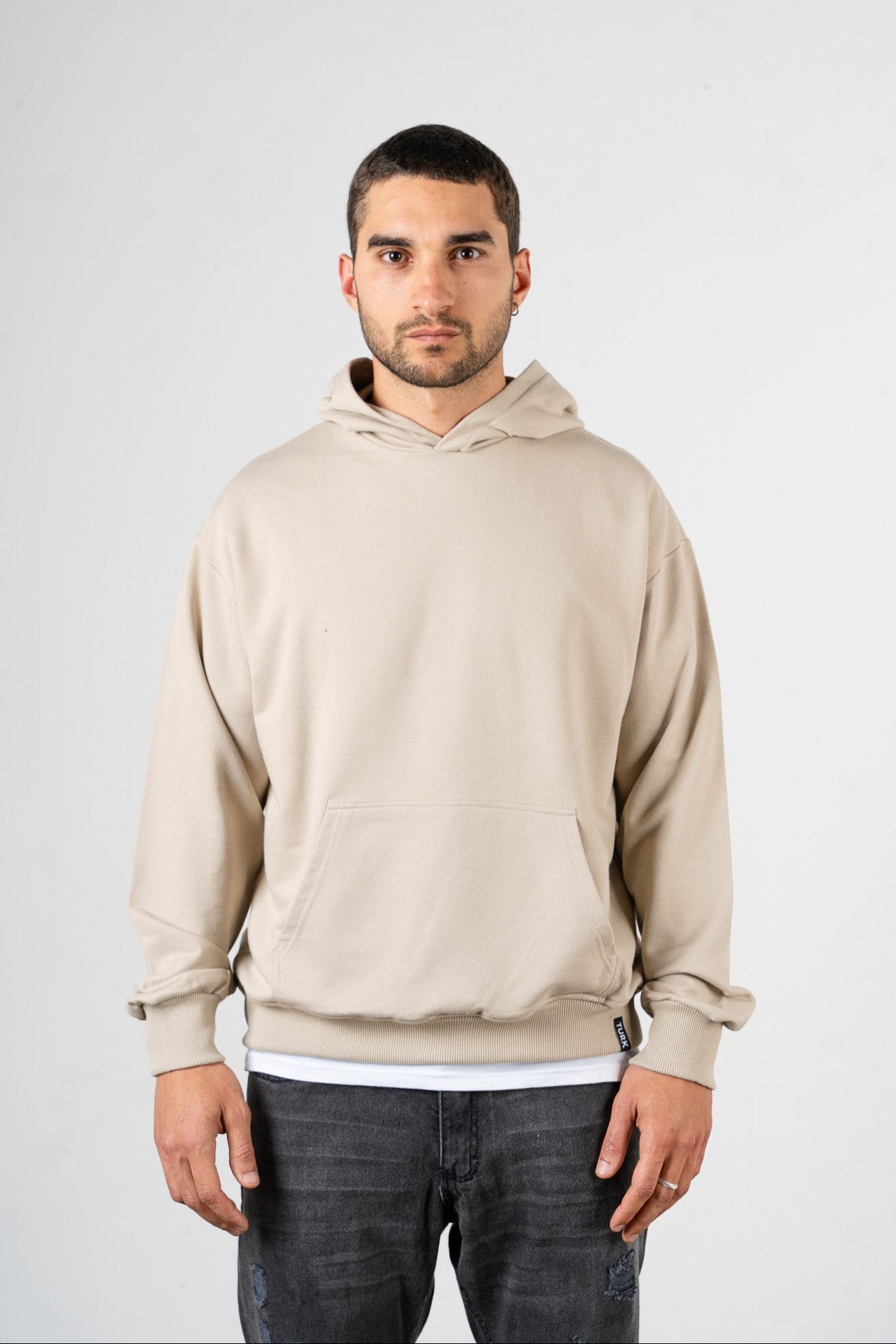 Canguro Liso Over Beige