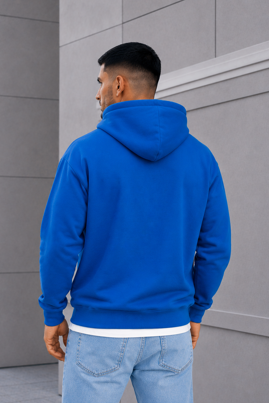 Canguro Liso Over Azul