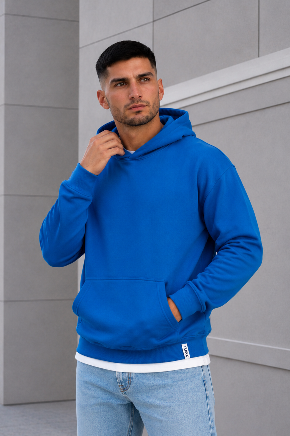 Canguro Liso Over Azul