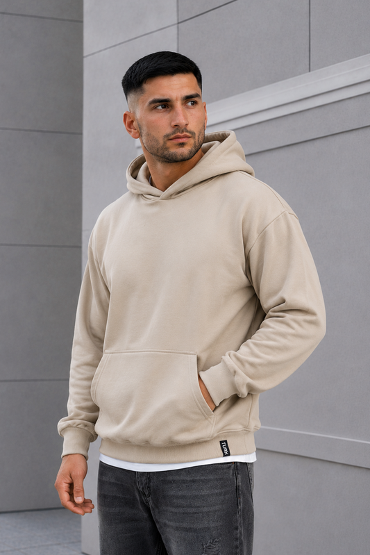 Canguro Liso Over Beige