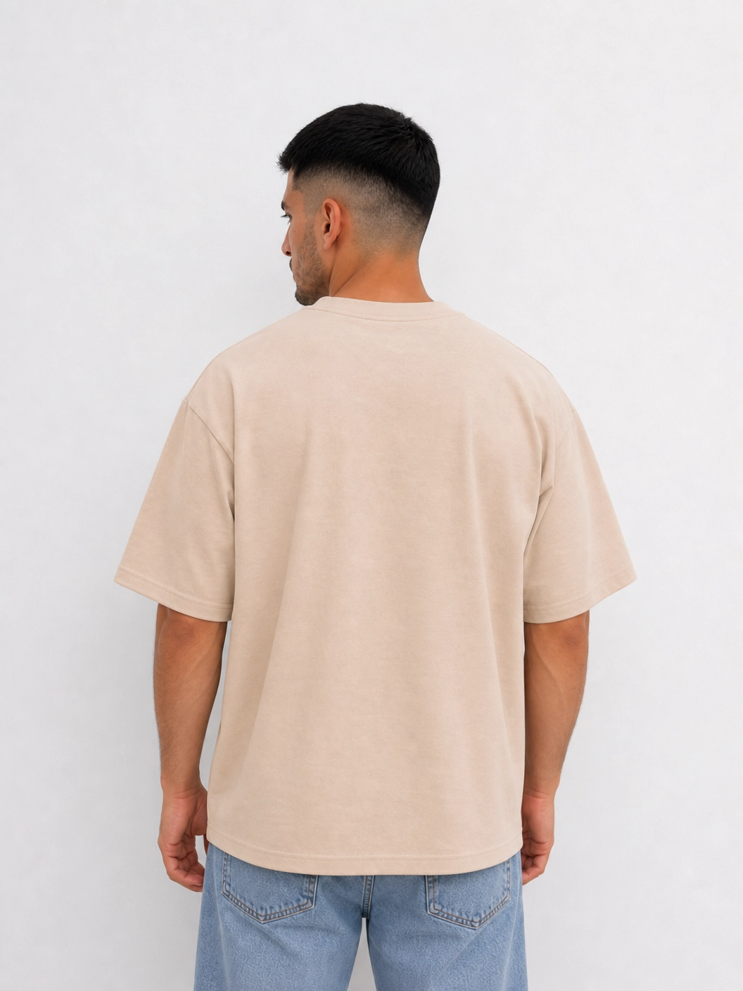 Remera Lisa Ajax Beige