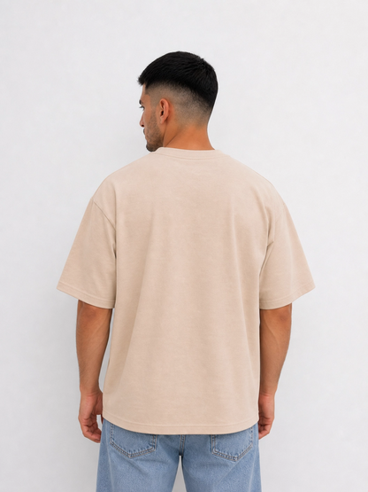 Remera Lisa Ajax Beige