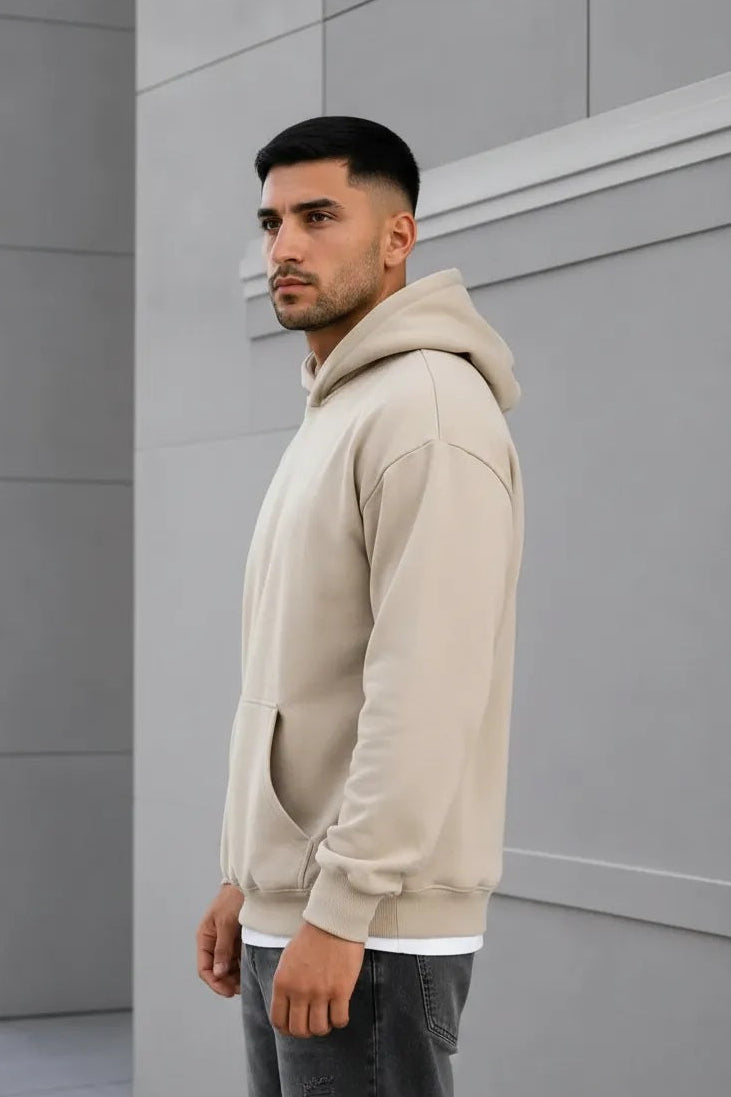 Canguro Liso Over Beige