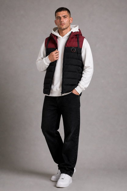 Chaleco Nylon Berlin Negro