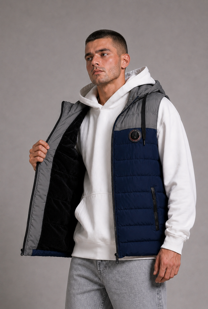 Chaleco Nylon Berlin Azul