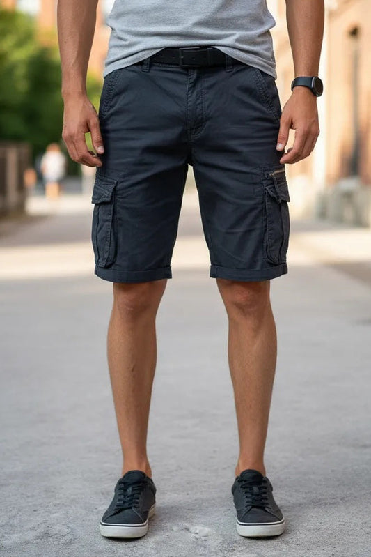 Bermuda Gabardina Arizona Gris