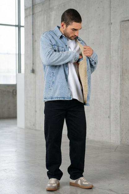 Chaqueta Jean Lucca Celeste
