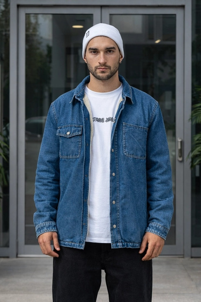 Chaqueta Jean Lucca Azul