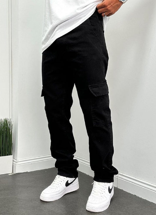 Pantalón Mom Cargo Malibú Negro