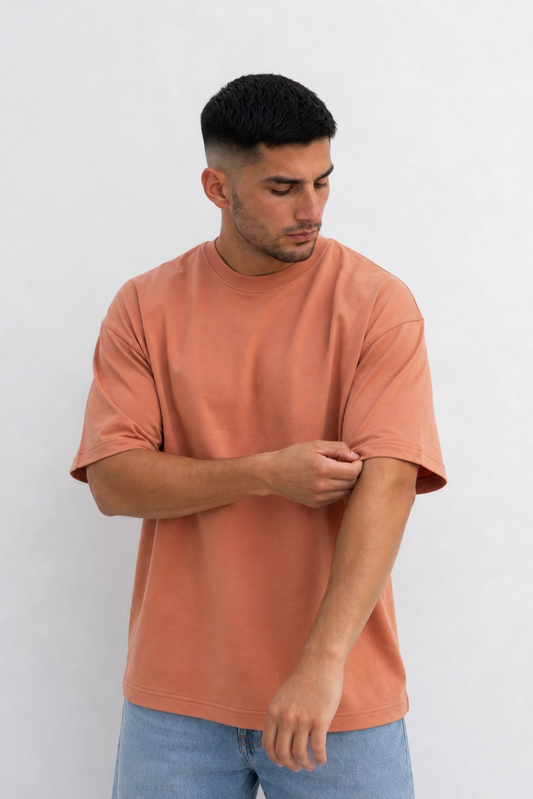 Remera Lisa Ajax Terracota