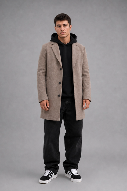 Saco Paño Napoles Beige Melange