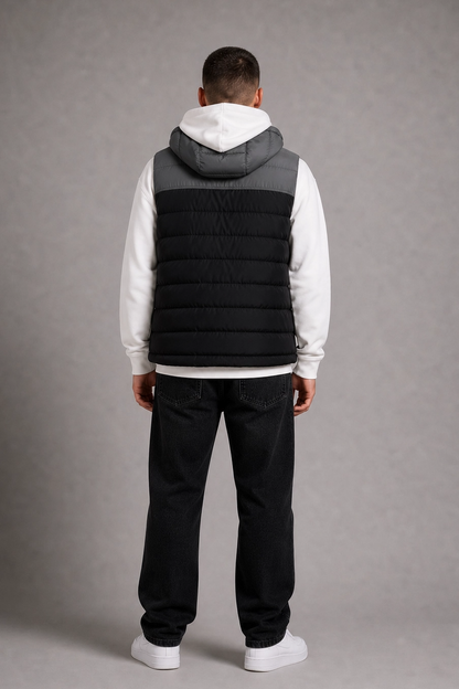 Chaleco Nylon Berlin Gris