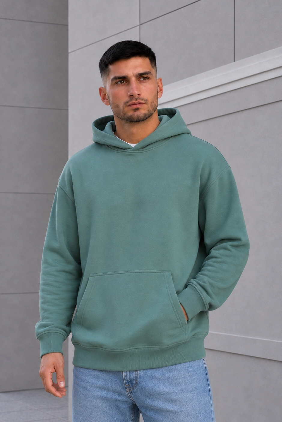 Canguro Liso Over Verde